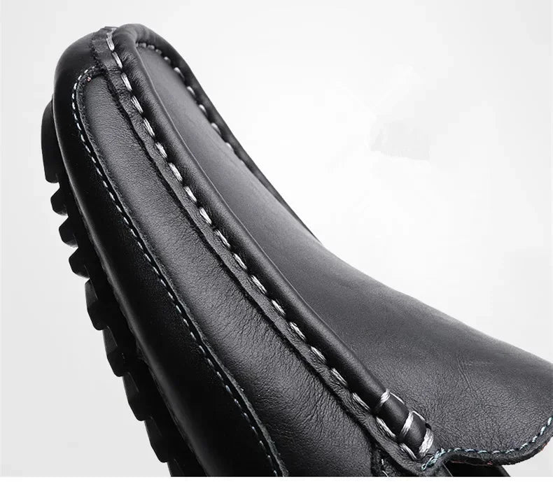 Mocassins Cuir Élégants